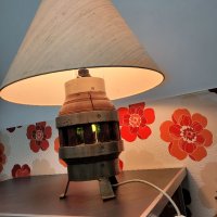 Битова настолна лампа с шапка , снимка 12 - Настолни лампи - 39226515
