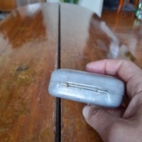 Стара алуминиева сапунерка, снимка 4 - Други ценни предмети - 44355496