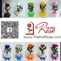Подарък за Годишнина от Сватба / Естествена Вечна Роза в ГОЛЯМА Стъкленица/ Подарък за Любимата Жена, снимка 13 - Други - 34470517