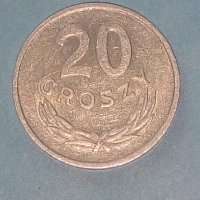 20 groszy 1963 г. Полша, снимка 1 - Нумизматика и бонистика - 42594719