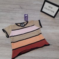 Нова колекция пуловерче от фино плетиво за дрехи с висока талия на намаление, снимка 1 - Блузи с дълъг ръкав и пуловери - 30405706