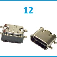 USB Type-C Female , 24р / 16р / 6p - конектор , букса, снимка 12 - Ремонт на друга електроника - 40051789