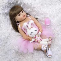 Реборн бебе, Реалистична кукла, Reborn baby doll, винил бебе, снимка 5 - Кукли - 26977396