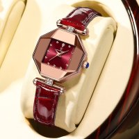 Нов модел дамски моден дизайн кварцов часовник - POEDAGAR , снимка 2 - Дамски - 40436997