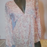 Елегантна блуза с долна част солей, р-р М , снимка 3 - Корсети, бюстиета, топове - 37563497