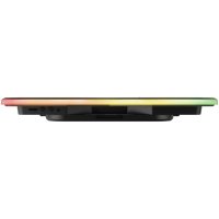  НОВ Охладител за лаптоп Trust GXT 1126 Aura, 17.3", Многоцветна подсветка, Вентилатор 200 мм, снимка 4 - Лаптоп аксесоари - 44375029