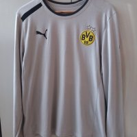 Памучна тениска с дълъг ръкав Puma на Borussia Dortmund Борусия Дортмунд, снимка 1 - Футбол - 40877477