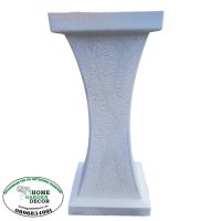 Колона от бетон - постамент Mirela - бял цвят, снимка 3 - Градински мебели, декорация  - 44179918