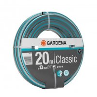 Градински маркуч Gardena Classic Hose 13 mm 1/2" / 20 метра, снимка 2 - Напояване - 39923366