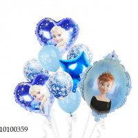 Различни сетове балони с Елза , Анна и Олаф , снимка 6 - Други - 32437793