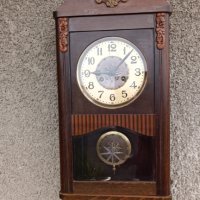 Стар немски стенен часовник - Junghans - Антика - 1950г., снимка 3 - Антикварни и старинни предмети - 42716546