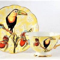 Костен порцелан чаши, комплекти и сервизи за кафе и чай, снимка 13 - Чаши - 30289181