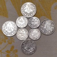 Сребърни монети 1891 Фердинанд І, снимка 1 - Нумизматика и бонистика - 35218099