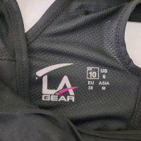 La Gear - Дамски спортен сутиен Crop, Черен, размери XXS и S EU., снимка 5 - Корсети, бюстиета, топове - 39628625