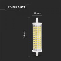 LED лампа 16W SMD R7s 117mm, снимка 4 - Лед осветление - 42025642