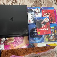 Sony Playstation 4  Slim 500 GB с 5 игри, снимка 4 - Игри за PlayStation - 42633341