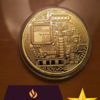 Позлатена биткойн монета за колекция сувенири за познавачи на Bit Coin криптовалутата метална физиче, снимка 16 - Нумизматика и бонистика - 42191792
