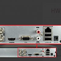 Мултихибриден Видеорекордер HikVision HWD-5104М 4 Канален за HD-CVI AHD HD-TVI CVBS и IP Камери, снимка 3 - Комплекти за видеонаблюдение - 24503439