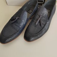 Мъжки официални обувки, естествена кожа, 45 номер , снимка 1 - Официални обувки - 42822840