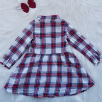 Карирана рокля H&M 2-3 години , снимка 5 - Детски рокли и поли - 39081932