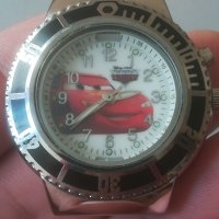 Детски часовник Disney - PIXAR - Cars. Vintage watch. Ретро модел. Просветка. Японски механизъм , снимка 2 - Детски - 42269708