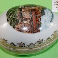 Френски Порцелан Яйце Кутия Limoges porcelain, снимка 1 - Колекции - 34080686