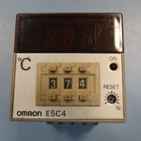 Термоконтролер OMRON E5 C4, снимка 4 - Резервни части за машини - 34451356