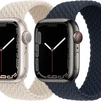 Текстилна каишка верижка Apple Watch 2/3/4/5/6/7/SE 38/40/41/42/44/45, снимка 1 - Аксесоари за Apple - 37720320