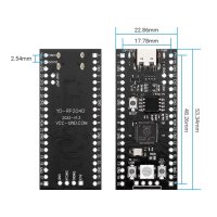 Платка RP2040, Raspberry Pi Pico съвместима, снимка 4 - Друга електроника - 40470841