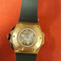 Мъжки луксозен часовник HUBLOT SANG BLEU , снимка 3 - Мъжки - 30854450