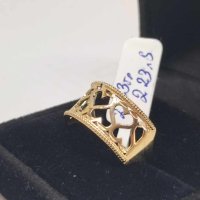Нов Златен пръстен-2,23гр/14кр, снимка 2 - Пръстени - 44508147