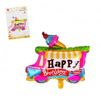 Фолиеви балони тема сладкиши-торта,бонбон, ,мелба ,коктейл,поничка ,сладолед, снимка 9 - Декорация за дома - 34256472