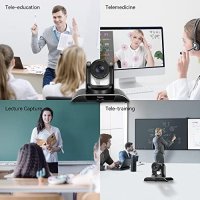 Нова Tenveo PTZ камера 1080P за стрийминг разговори конференция срещи, снимка 7 - HD камери - 42160674