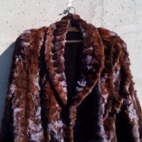Старо дамско кожено палто #2, снимка 2 - Антикварни и старинни предмети - 30753081