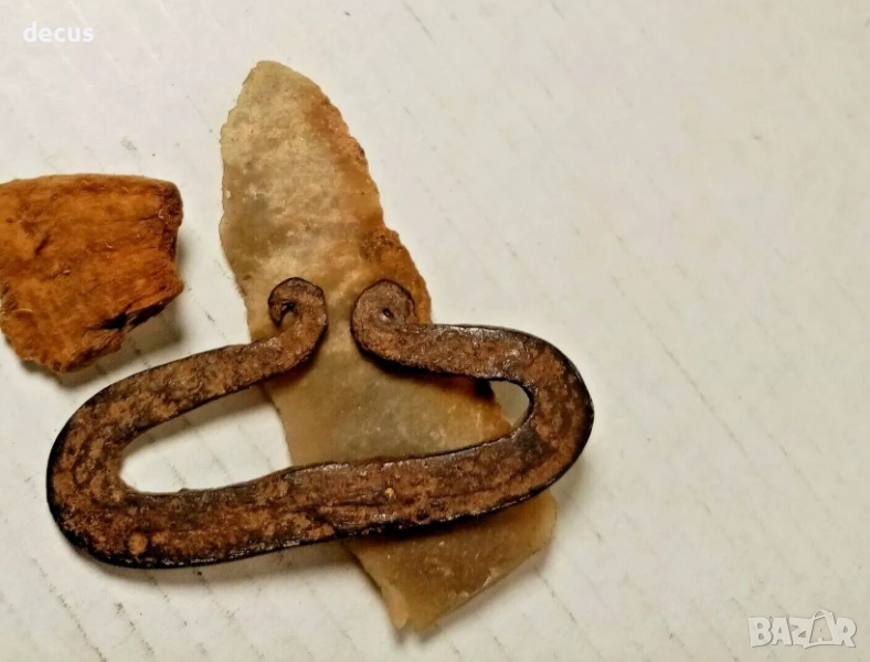 Чакмак - лот за запалване на огън- ръждясало желязо CHAKMAK, снимка 1