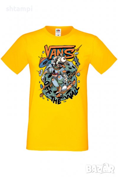 Мъжка тениска Vans off the wall,Изненада,Повод,Подарък,Празник, снимка 1