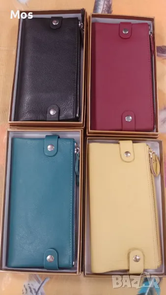 Дамски портмонета от естествена мека кожа., снимка 1
