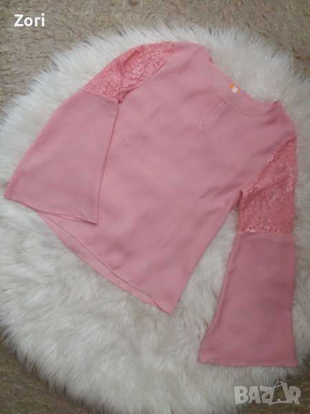 -20% Красива розова риза/блуза в бохо стил , снимка 1