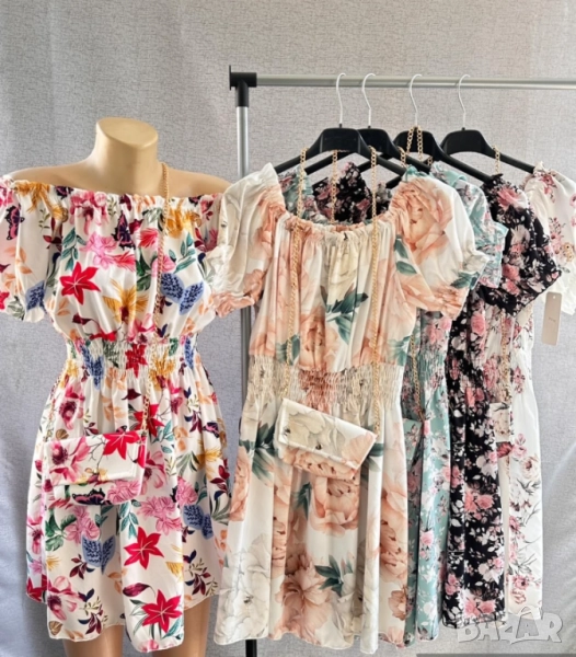 ⚜️ Кокетна рокличка с чантичка, снимка 1