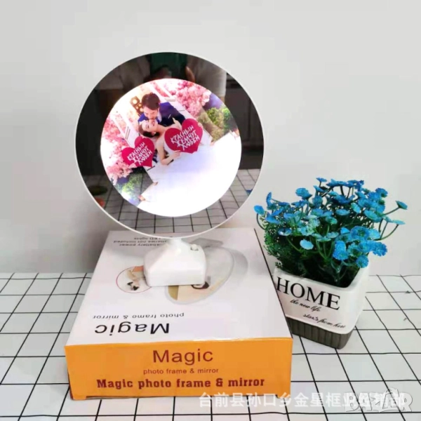 Творческа рамка за снимки двойна употреба огледало и албум, снимка 1