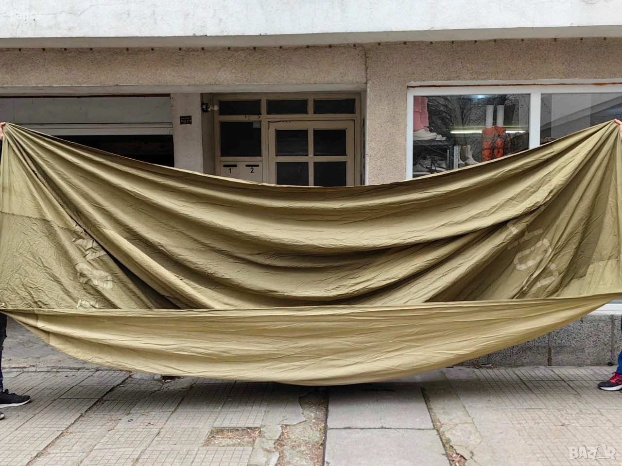 Стар брезент за автомобил Москвич 1340, снимка 1