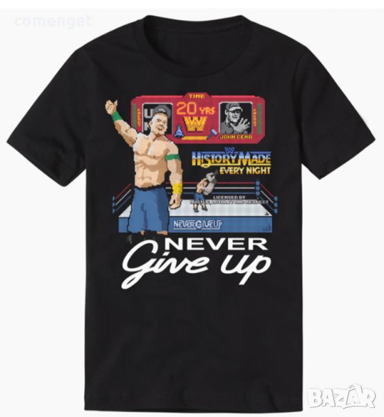 WWE! МЪЖКИ и ДЕТСКИ кеч тениски JOHN CENA 20 YEARS! Поръчай модел с ТВОЯ идея!, снимка 1