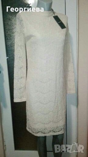 Стилна дантелена дълга рокля👗🍀S,S/M👗🍀арт.874, снимка 1