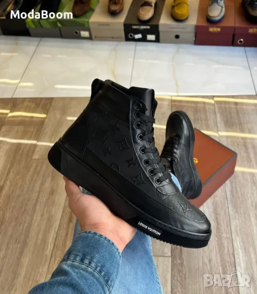 Louis Vuitton черни мъжки обувки , снимка 1