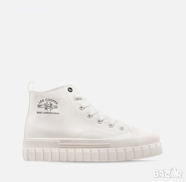 Кецове на платформа Lee Cooper White G-702-27-H, снимка 1