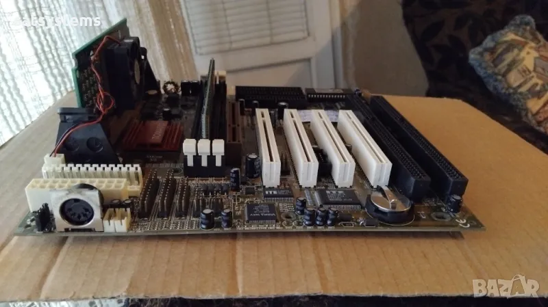 Дънна платка Zida Tomato CreateLX-AT Rev 1.06 Slot 1 CPU+RAM, снимка 1