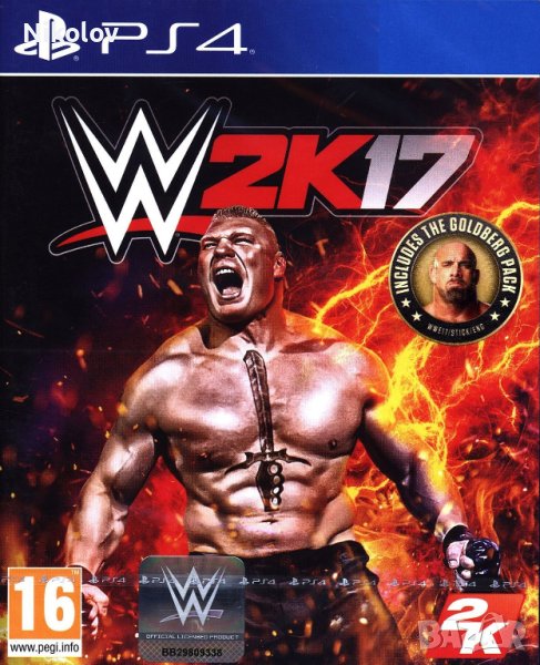 WWE 2K17 PS4 (Съвместима с PS5), снимка 1