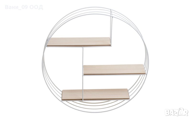 50см Кръгла стенна етажерка , снимка 1