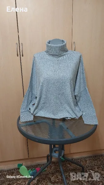 пуловер COS. размер XL/L. 100% е вълна. овърсайз стил, снимка 1
