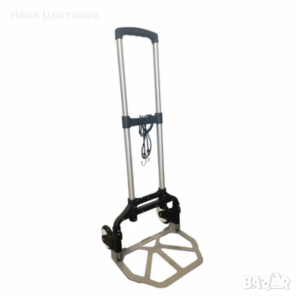 Многофункционална сгъваема количка – Вашият верен помощник при пазаруване и пренасяне, снимка 1
